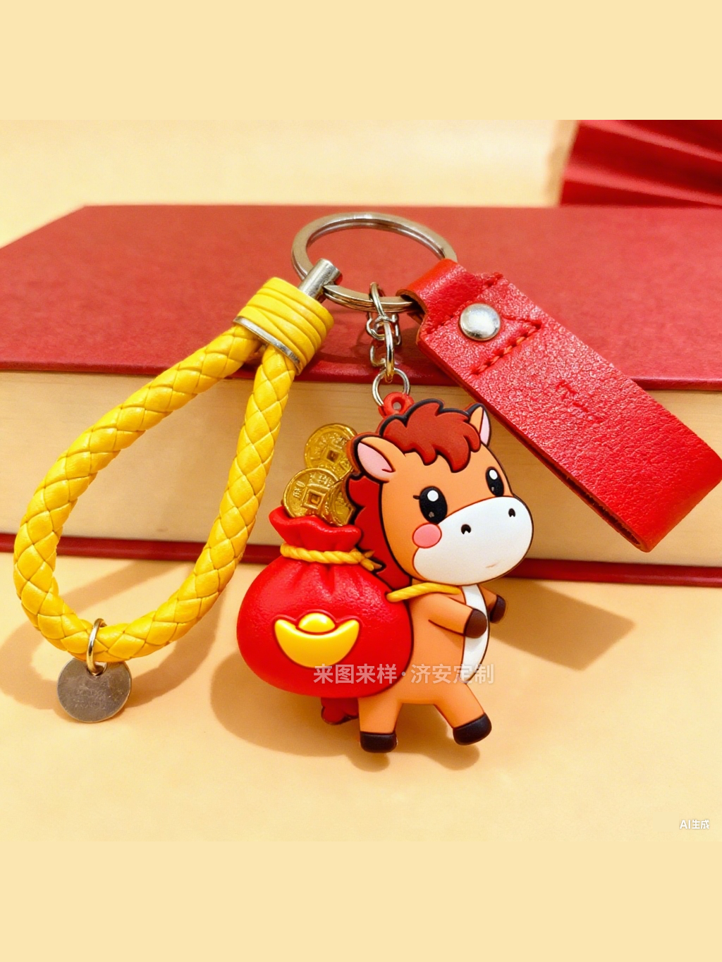 徽章冰箱贴等2026马年文创礼品贺新春_东莞济安礼品定制厂家