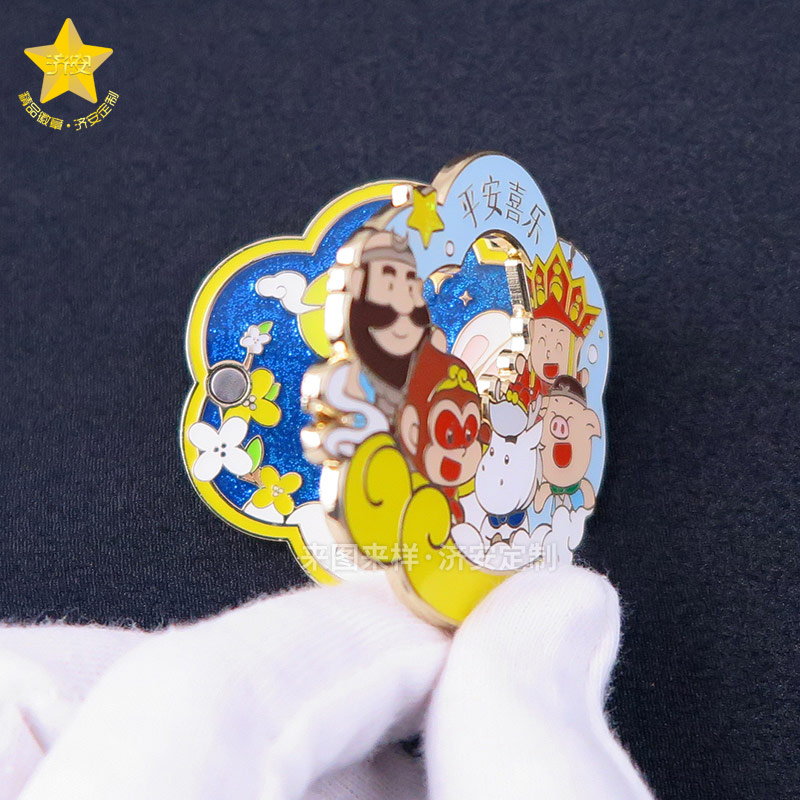 东莞济安徽章定制厂家徽章定制案例东莞济安徽章定制厂家徽章定制案例IP品牌文创徽章