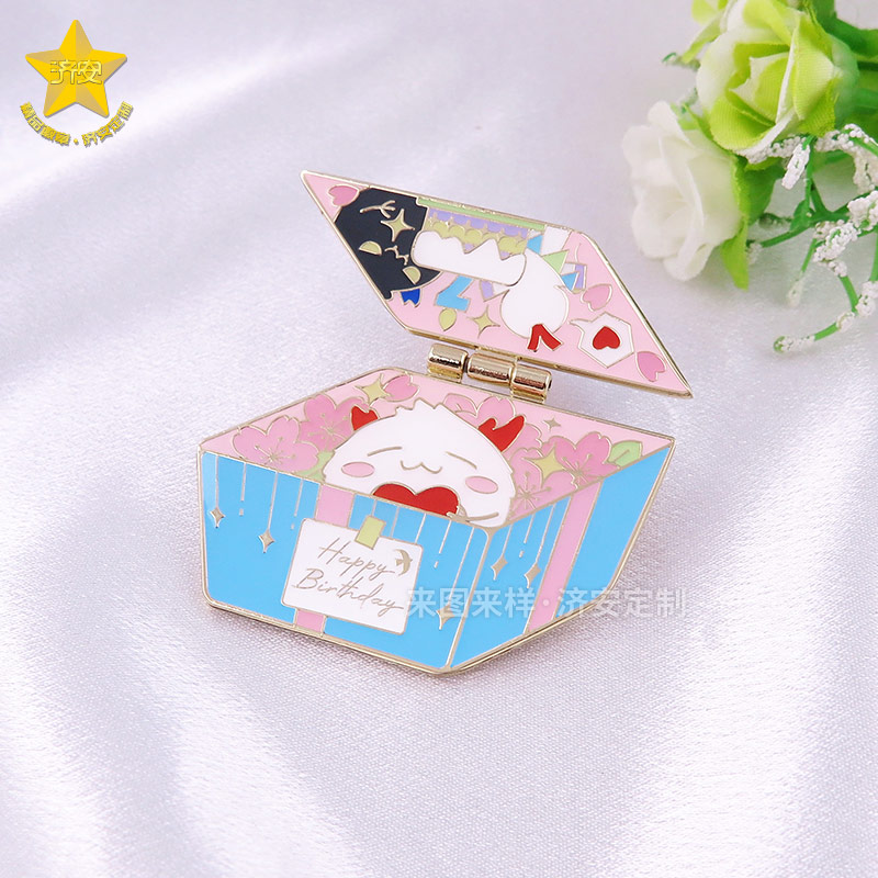 东莞济安徽章定制厂家徽章定制案例影视动漫徽章