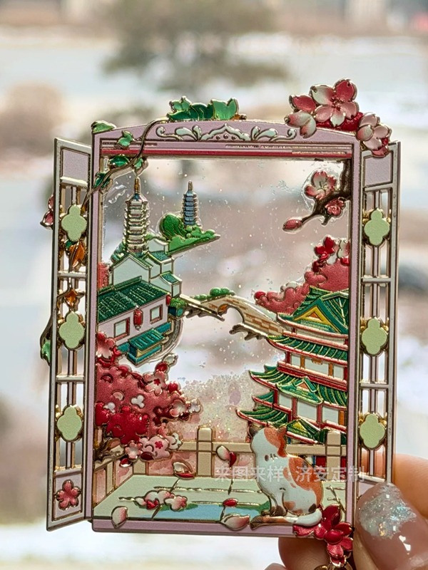 春日主题文创冰箱贴、徽章,把春天“打包”带回家! 春日主题文创冰箱贴、徽章,把春天“打包”带回家!