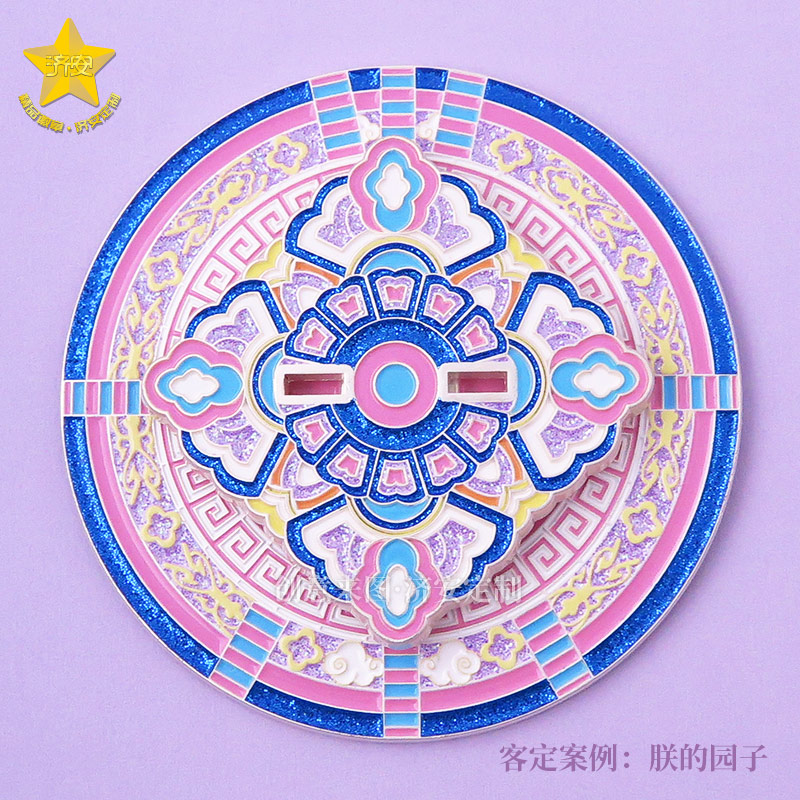 北京天坛文创冰箱贴旋转摆件 3D立体祈年殿冰箱贴