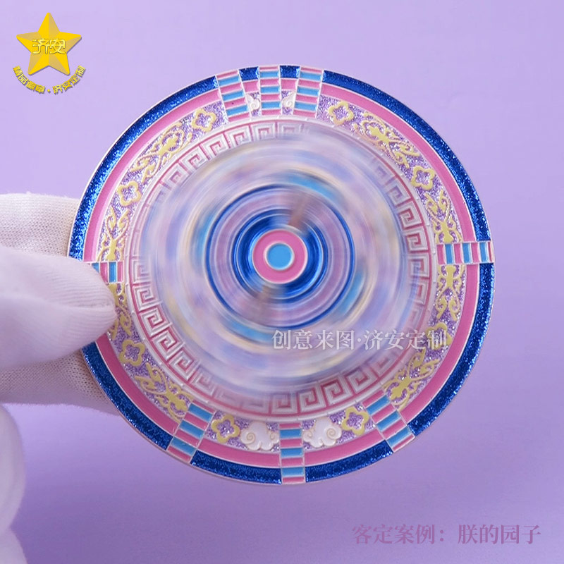 北京天坛文创冰箱贴旋转摆件 3D立体祈年殿冰箱贴