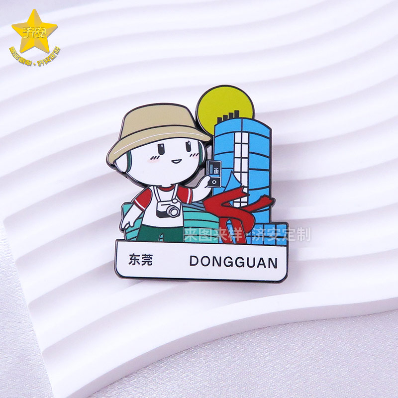 OPPO吉祥物金属徽章传递品牌形象