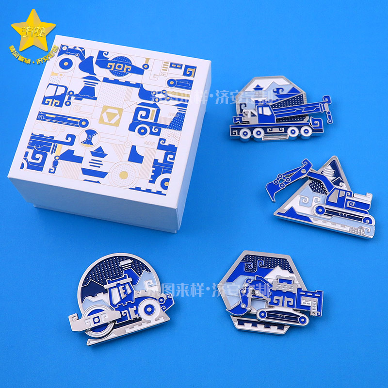 徐工文创青花瓷冰箱贴 徐工文创青花瓷冰箱贴