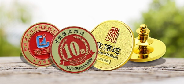 纪念徽章定制找济安工厂